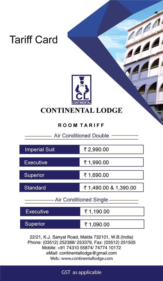 Continental Lodge Ingraj Bazar Eksteriør bilde